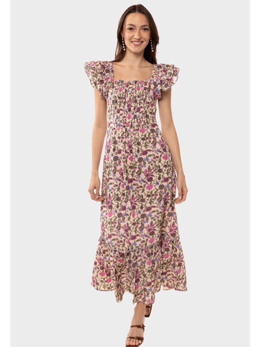 CLEOBELLA Anika Ankle Dress - Kaia Print